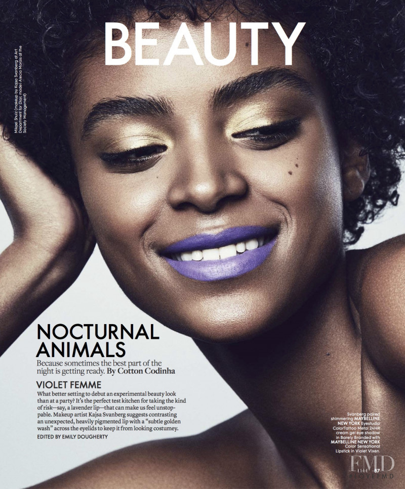 Alécia Morais featured in Nocturnal Animals, January 2018