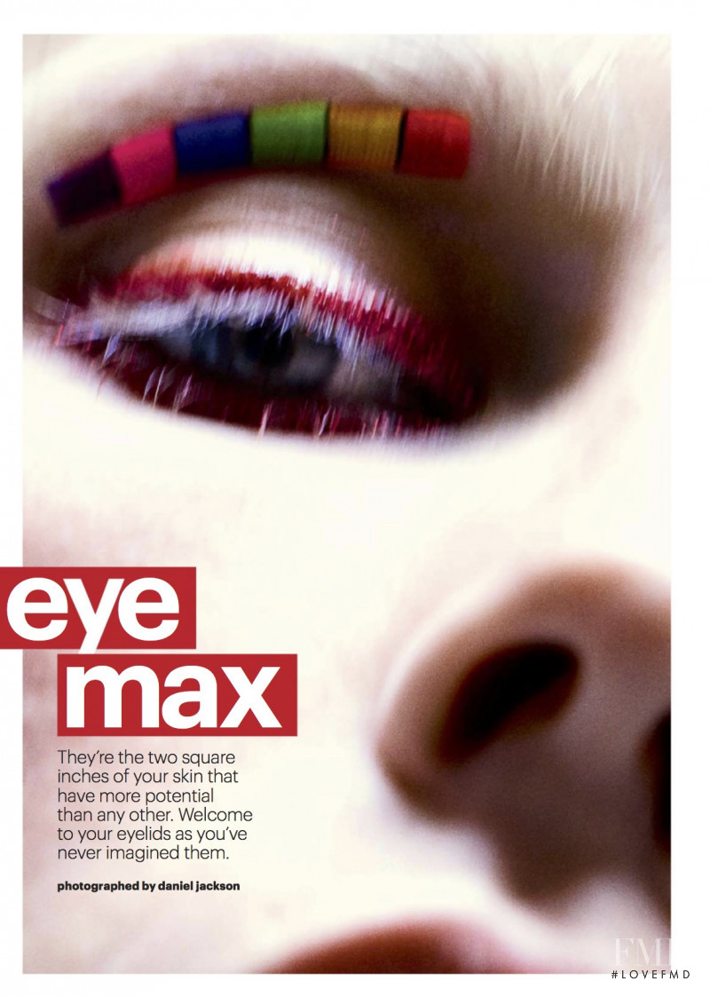 Edie Campbell featured in Eye Max, January 2018