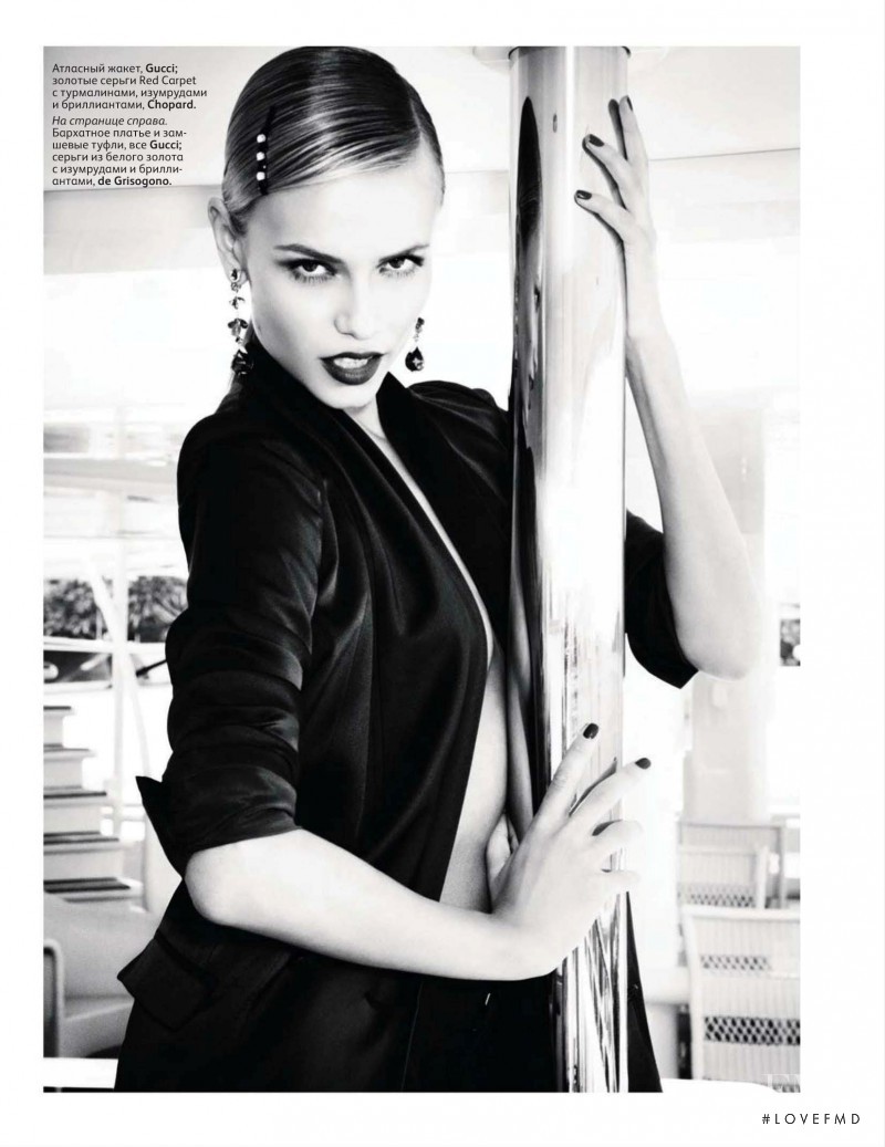 Natasha Poly featured in On The Riviera, August 2012