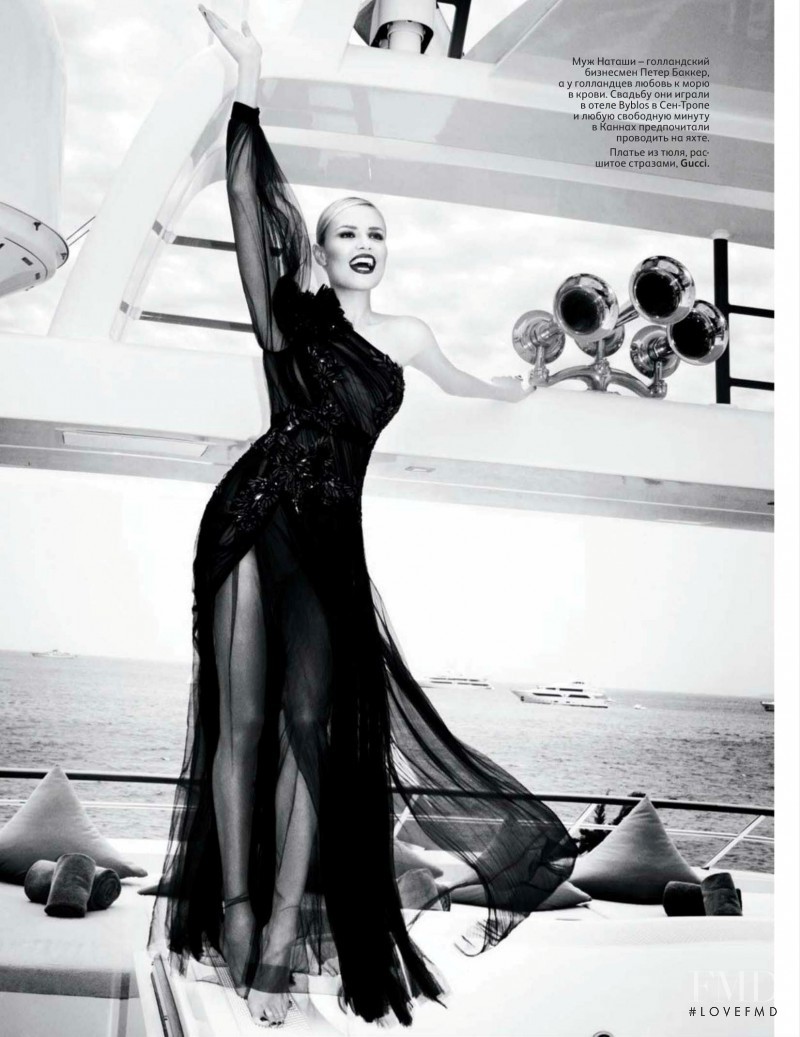 Natasha Poly featured in On The Riviera, August 2012