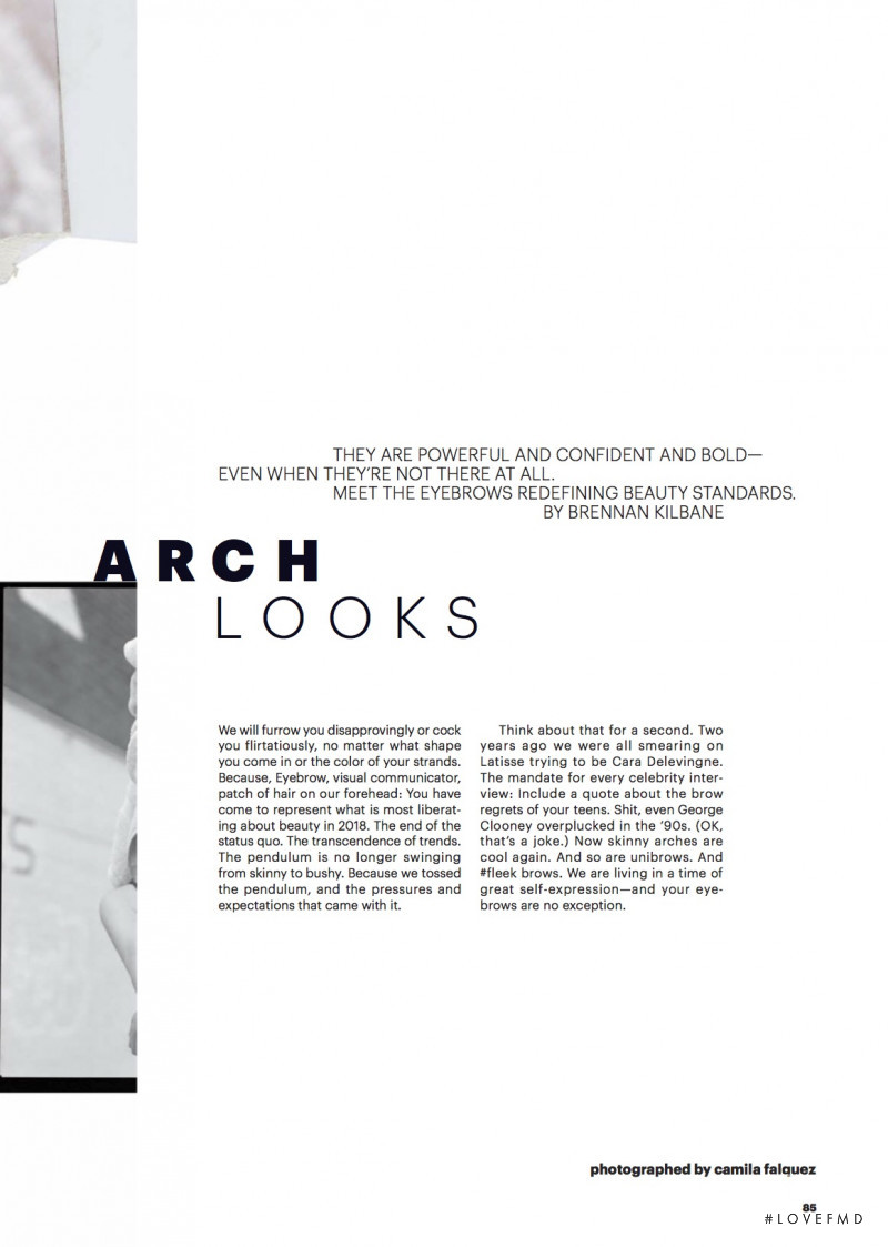 Arch Looks, January 2018