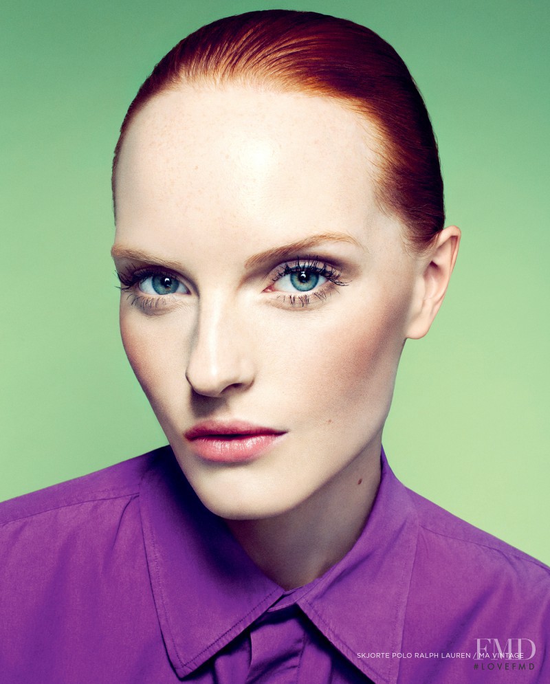 Karoline Bjørnelykke featured in Full Of Colors, March 2012