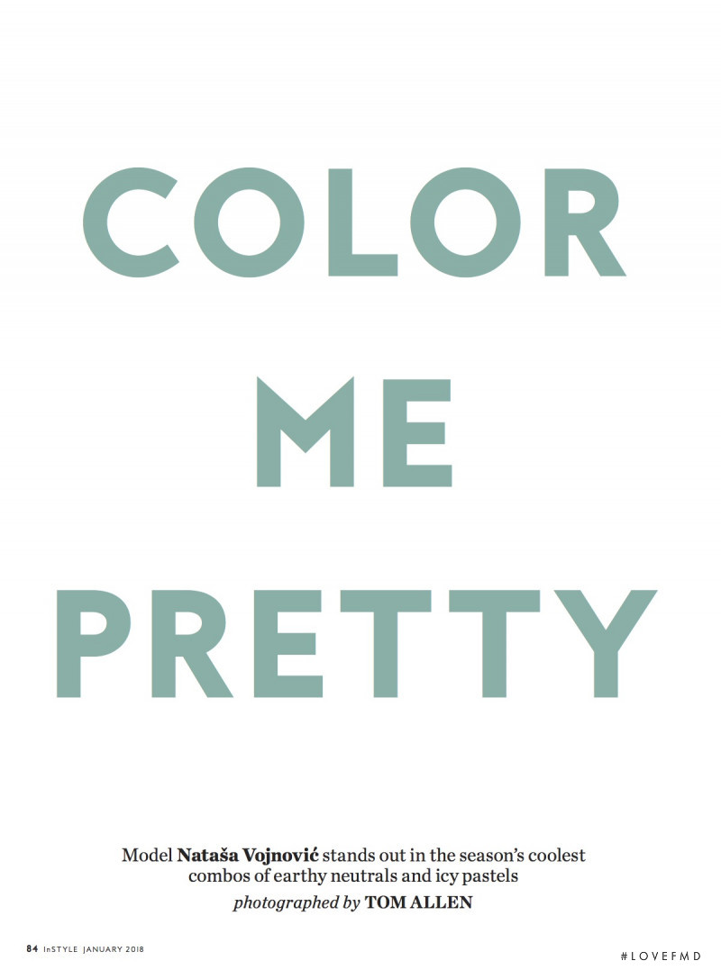 Color Me Pretty, January 2018