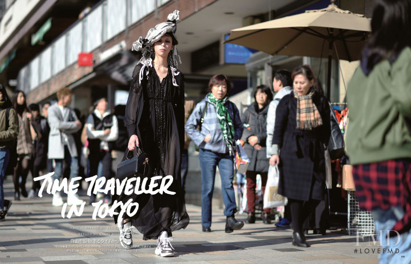 Issa Lish featured in Time Traveller In Tokyo, March 2018