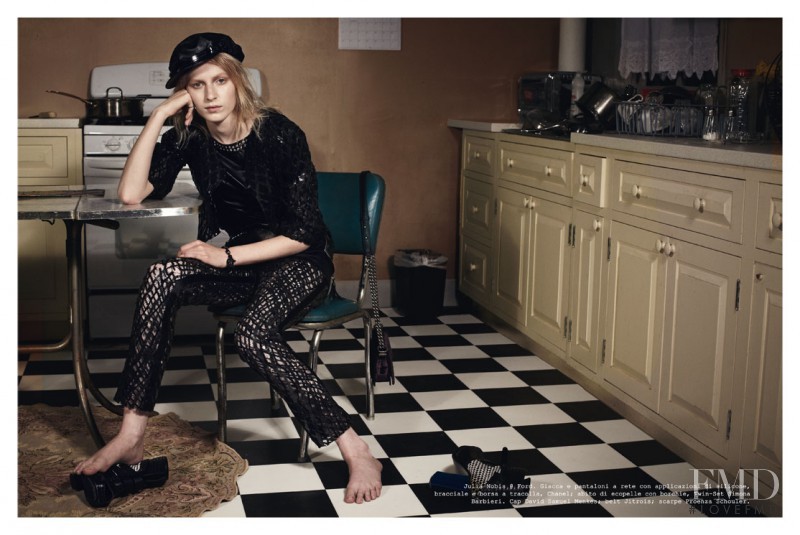 Julia Nobis featured in All Dressed Up With Nowhere To Go, August 2012