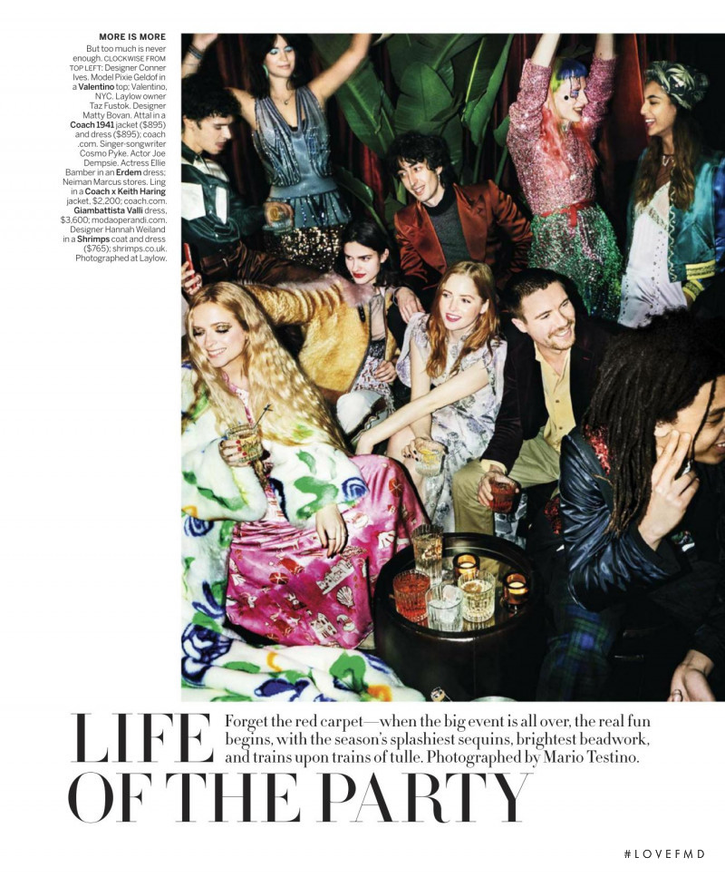 Pixie Geldof featured in Life Of The Party, March 2018
