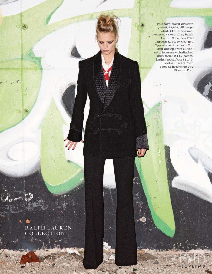 Marloes Horst featured in Back To Black, August 2012