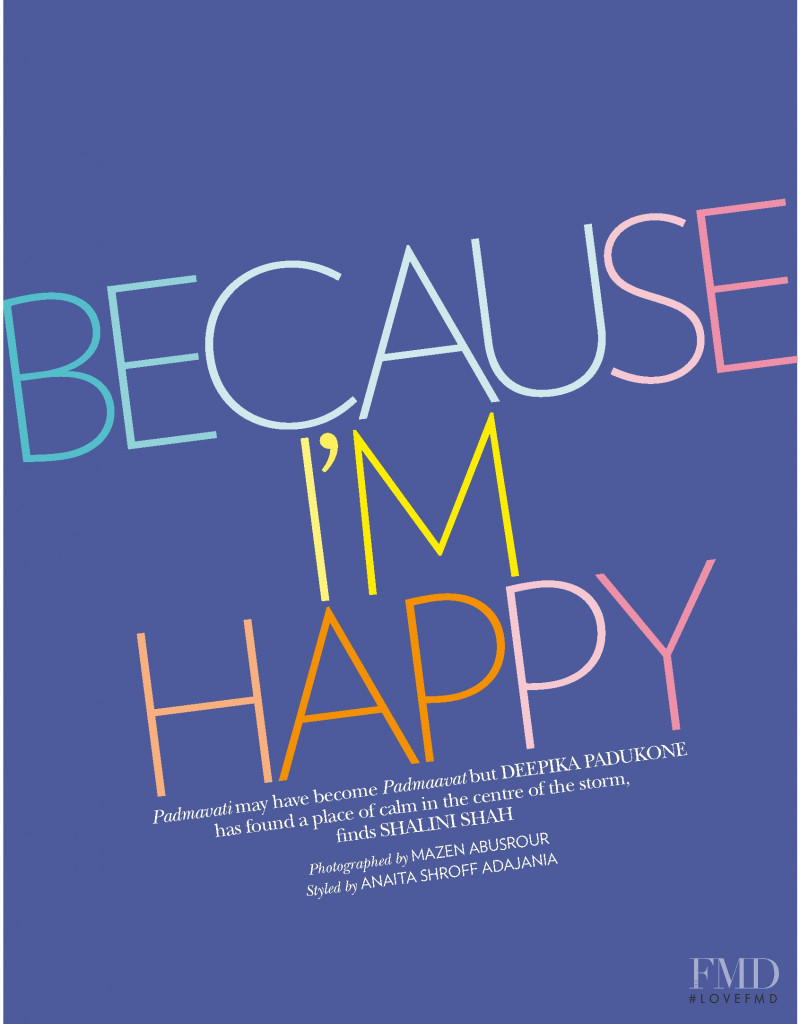 Because I\'m Happy, February 2018