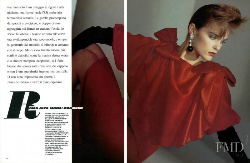 Jacki Adams featured in grafico-erotica, March 1983