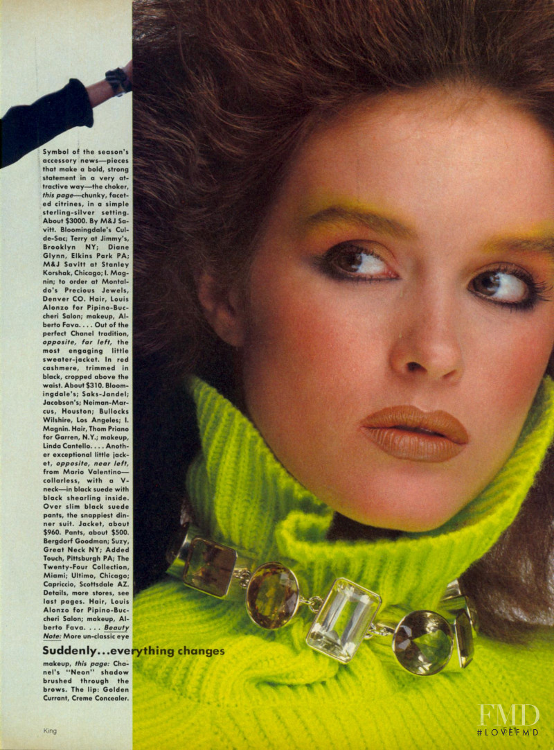 Jacki Adams featured in Suddenly, Everything Changes, February 1982