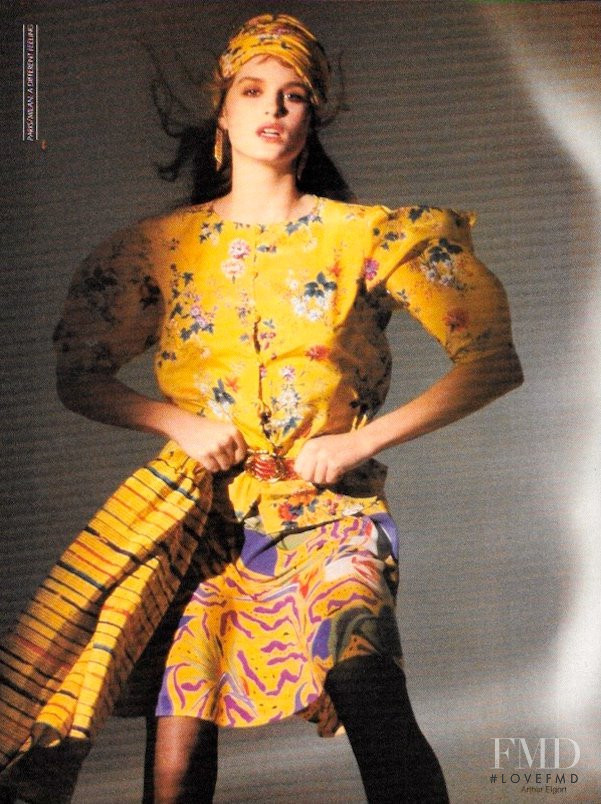 Jacki Adams featured in Paris/Milan: Suddenly, Everything Feels Different, January 1982