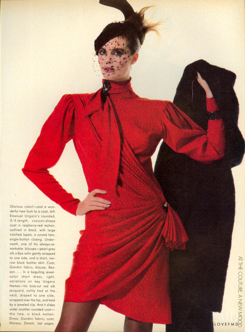 A New Mood In Fashion...at the Couture, October 1983