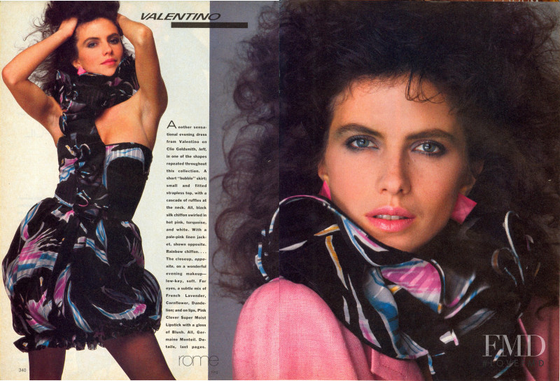 Paris/Rome: The Sizzle--Couture Highlights for Spring/Summer, April 1982