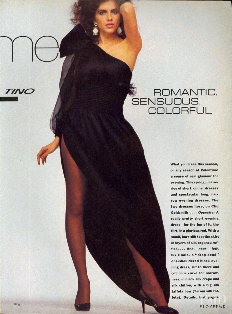 Paris/Rome: The Sizzle--Couture Highlights for Spring/Summer, April 1982