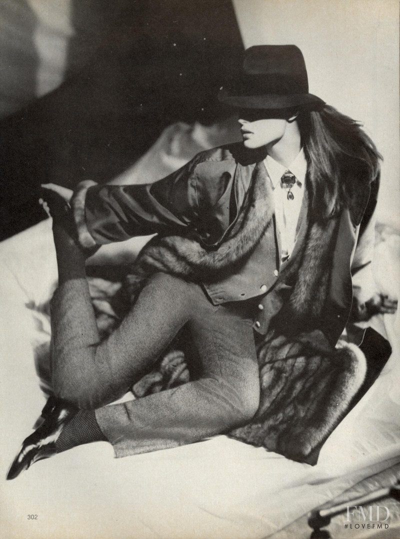 Jacki Adams featured in Furs...La CrÃ¨me de la CrÃ¨me, December 1981