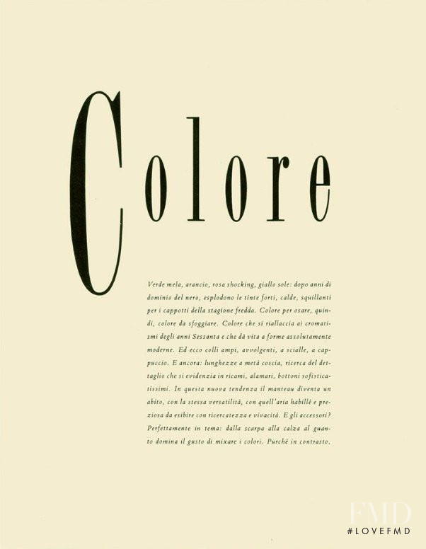 Colore, July 1988