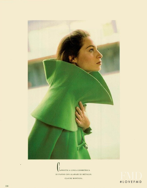 Jana Rajlich featured in Colore, July 1988
