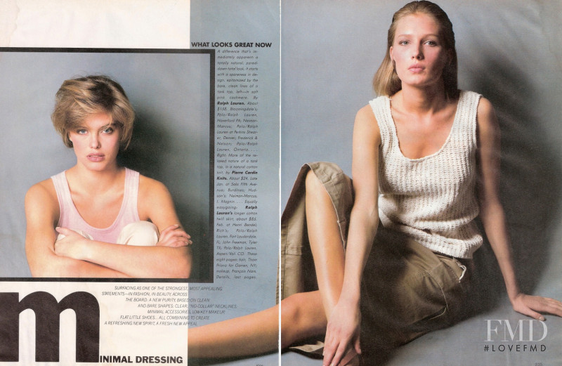 What Looks Great Now, The New Minimal Dressing, January 1984