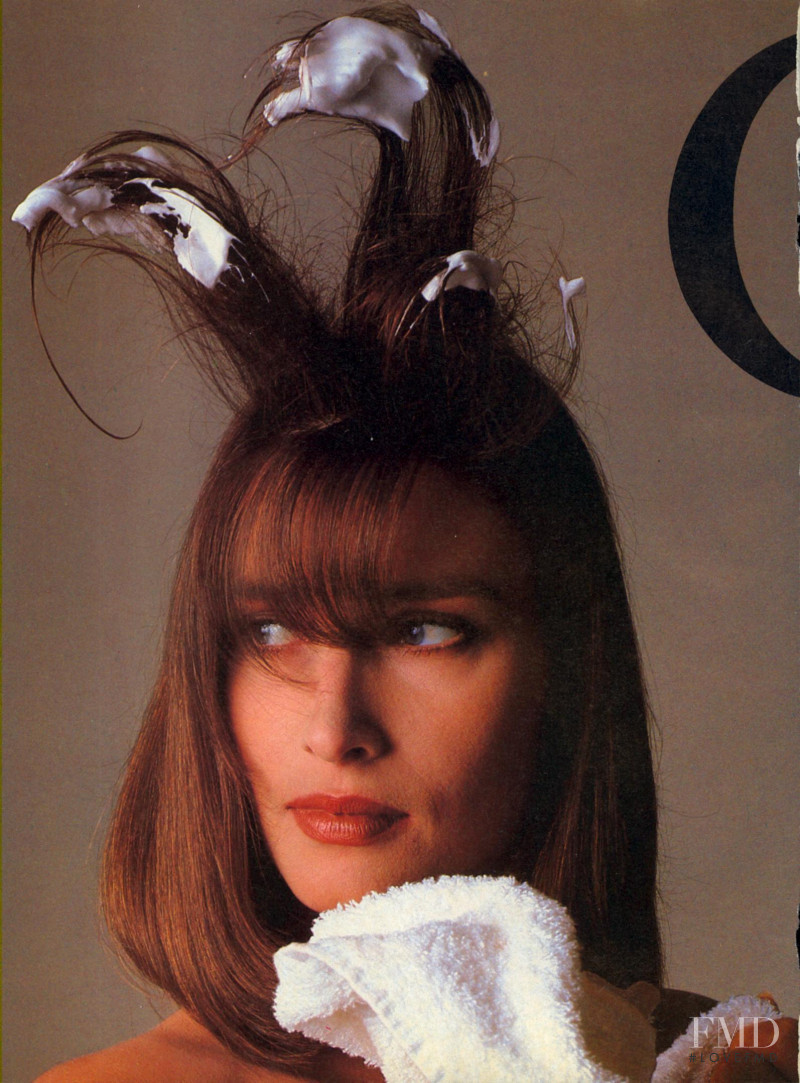Rosemary McGrotha featured in Great Hair! \'85, July 1985