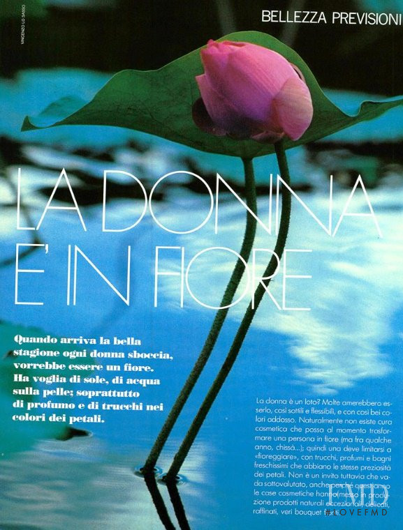la donna e\' in fiore, June 1982