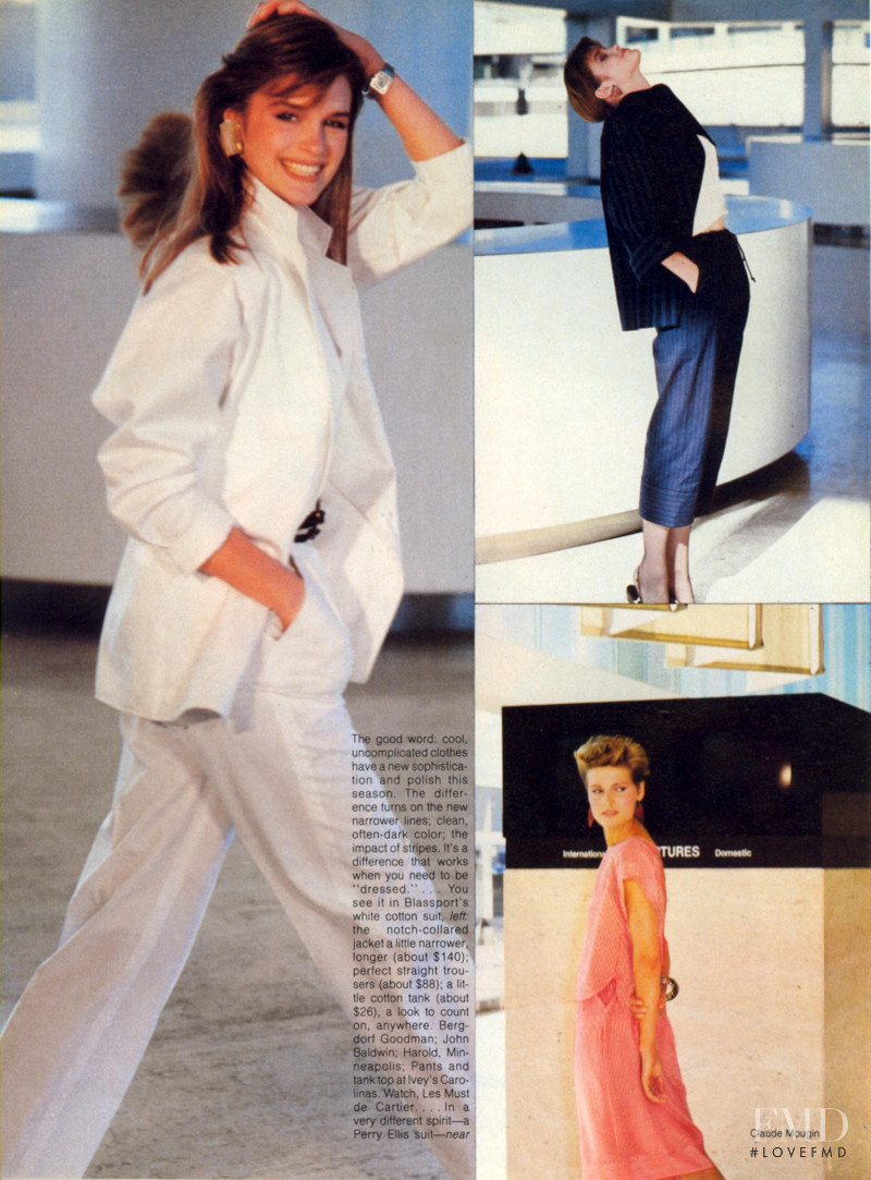 Jacki Adams featured in A Polished Edge, May 1982