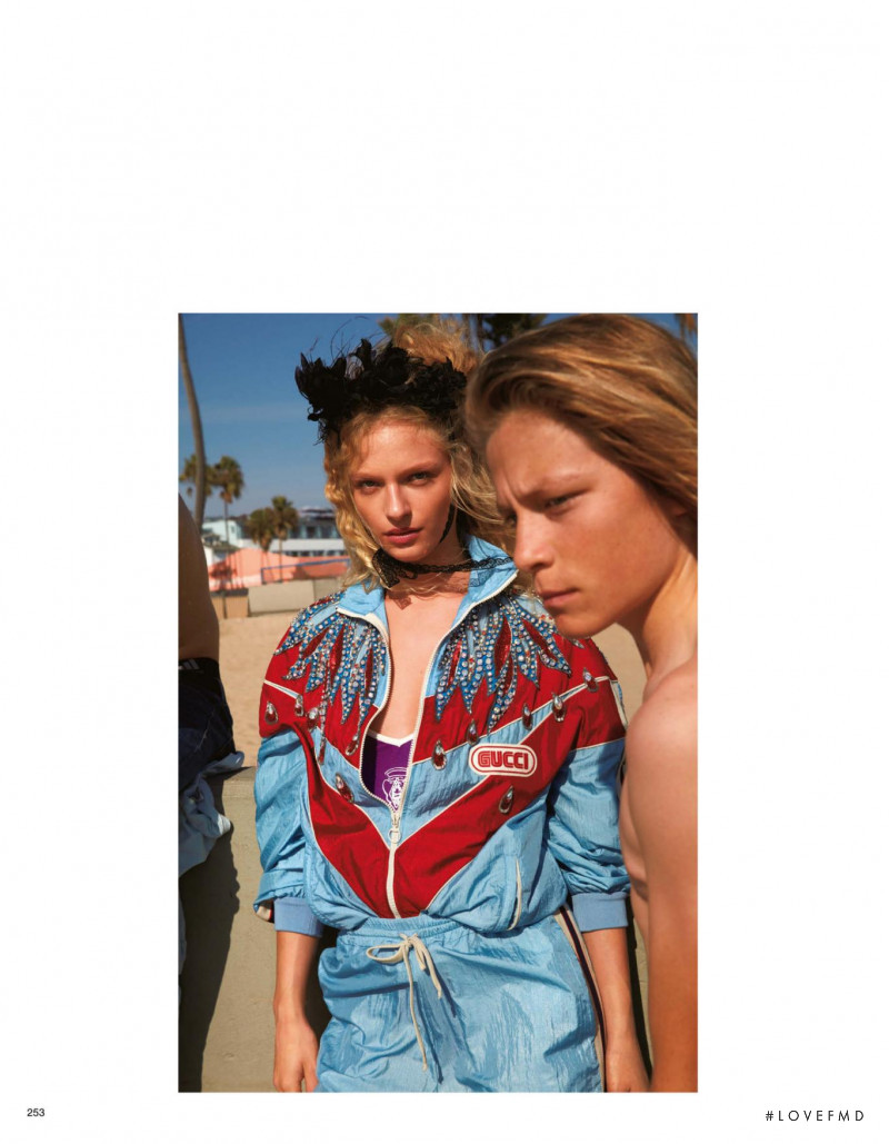 Frederikke Sofie Falbe-Hansen featured in Princess on the Beach, April 2018