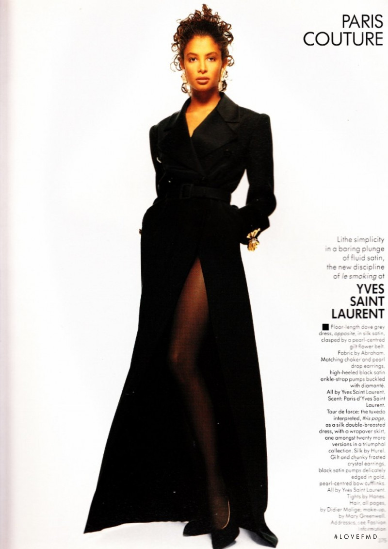 Fabienne Therwinghe featured in Liquidity, October 1988