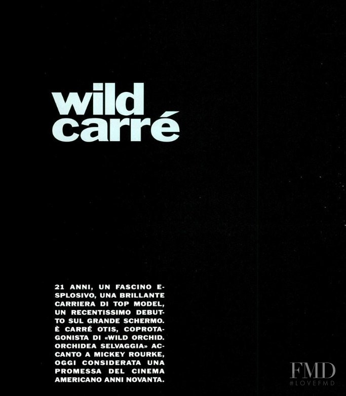 Wild Carre, January 1990