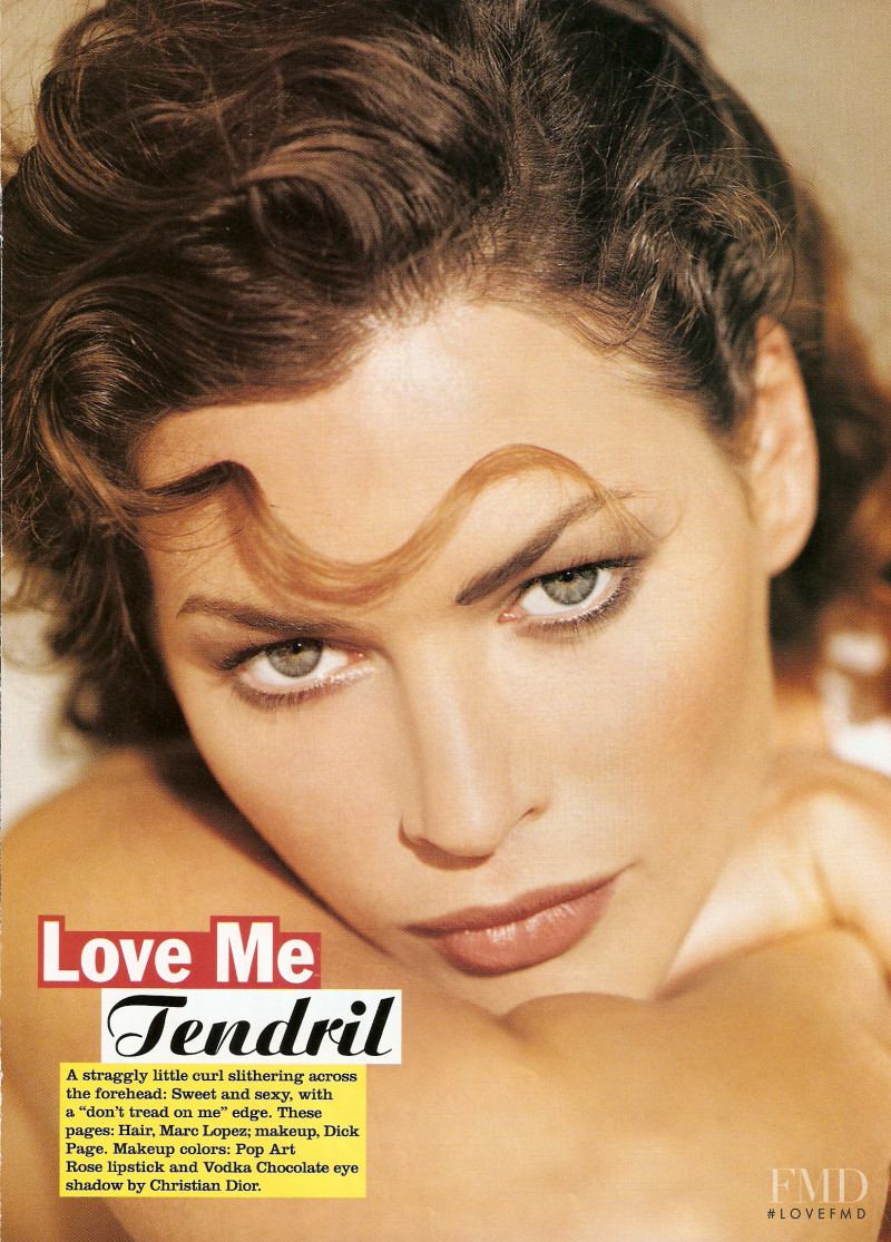 Carre Otis featured in Beauty, May 1995