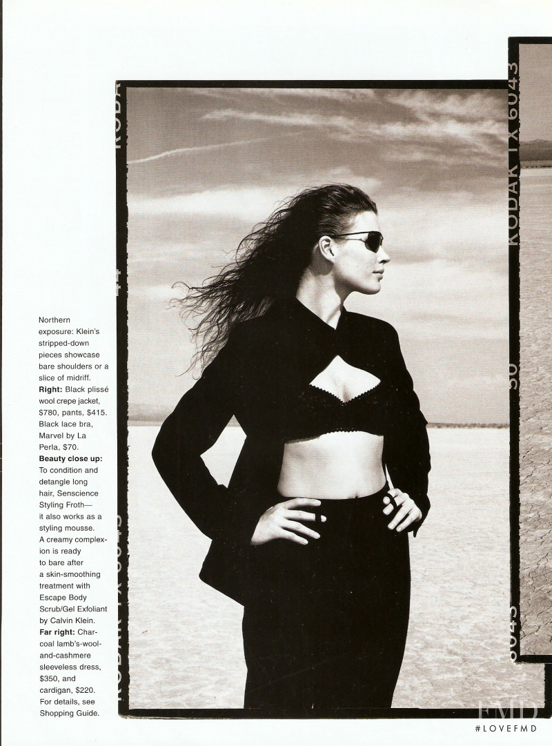 Carre Otis featured in Touch Act, September 1994