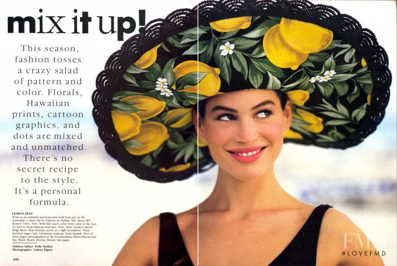 Jeny Howorth featured in Mit It Up!, March 1989