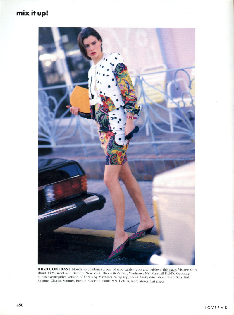 Carre Otis featured in Mit It Up!, March 1989