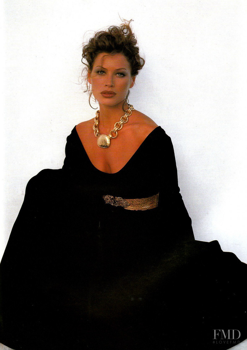 Carre Otis featured in Vogue\'s Eye View, November 1992