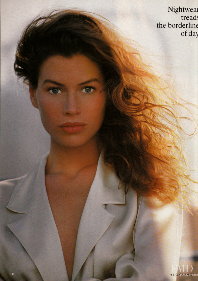 Carre Otis featured in Nightshifts, June 1989