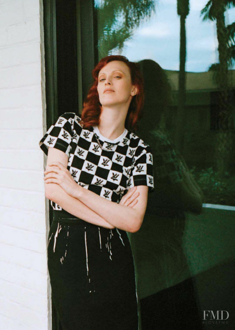 Karen Elson featured in Code Red, February 2018