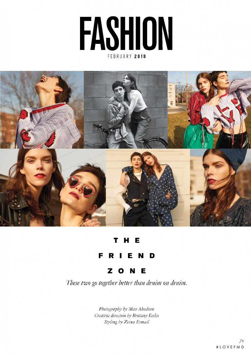 Meghan Collison featured in The Friend Zone, February 2018