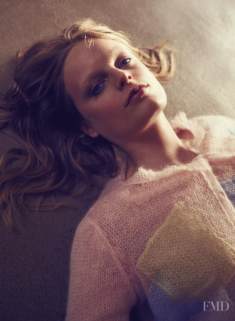 Hanne Gaby Odiele featured in Modern Classic, April 2018