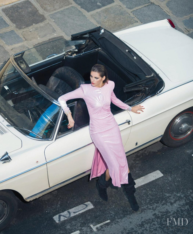 Valery Kaufman featured in Paris Pont Alexandre III, February 2018