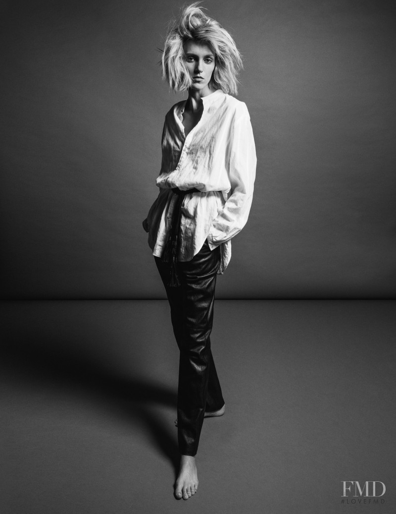 Anja Rubik featured in Models Speak Out, February 2018