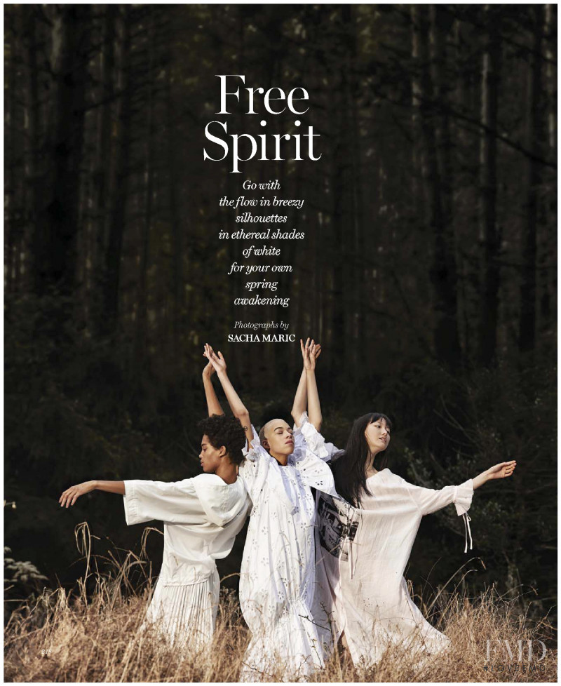 Lily Lightbourn featured in Free Spirit, March 2018