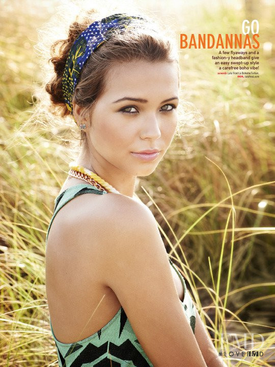 Sandra Kubicka featured in Haute Mess, March 2013