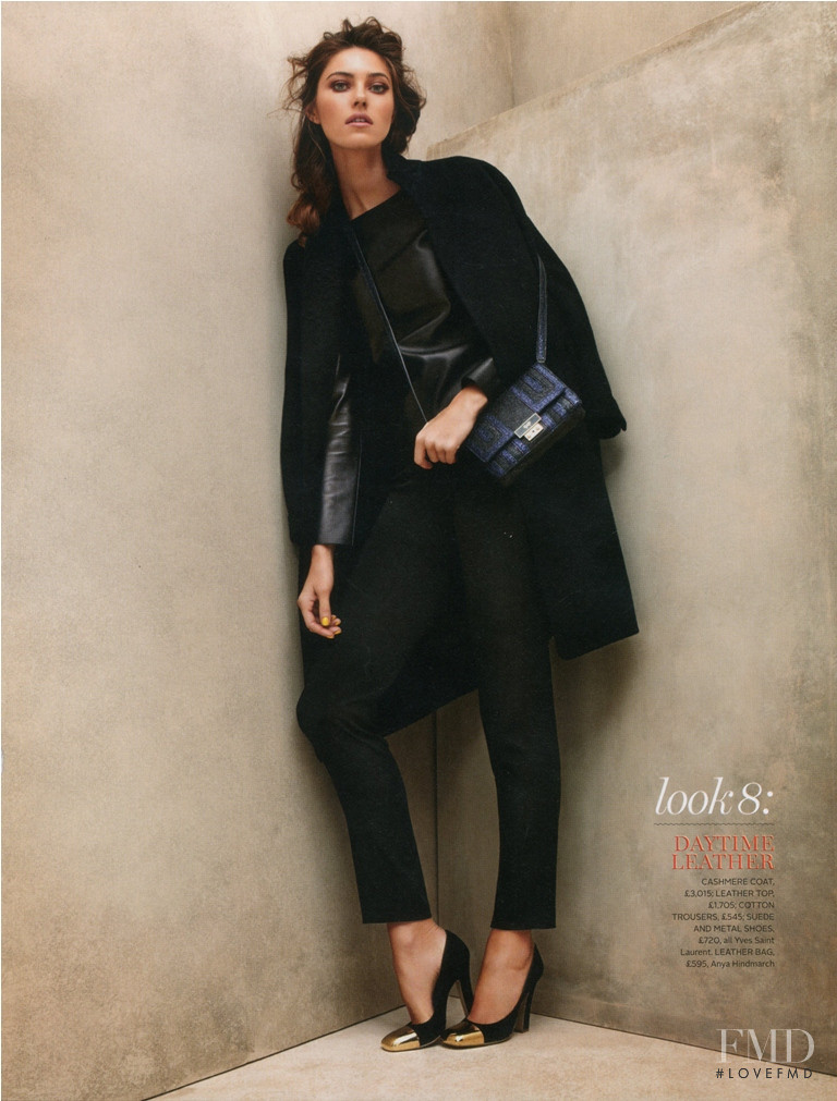 Nadejda Savcova featured in Your Autumn Look in Ten, August 2012