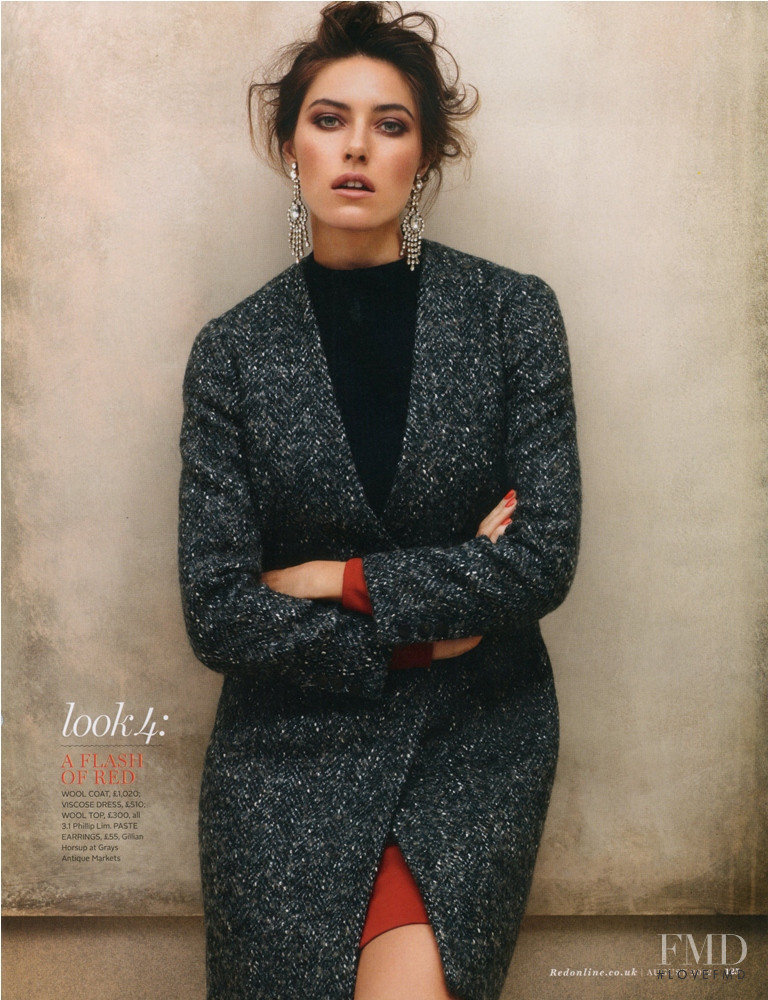 Nadejda Savcova featured in Your Autumn Look in Ten, August 2012