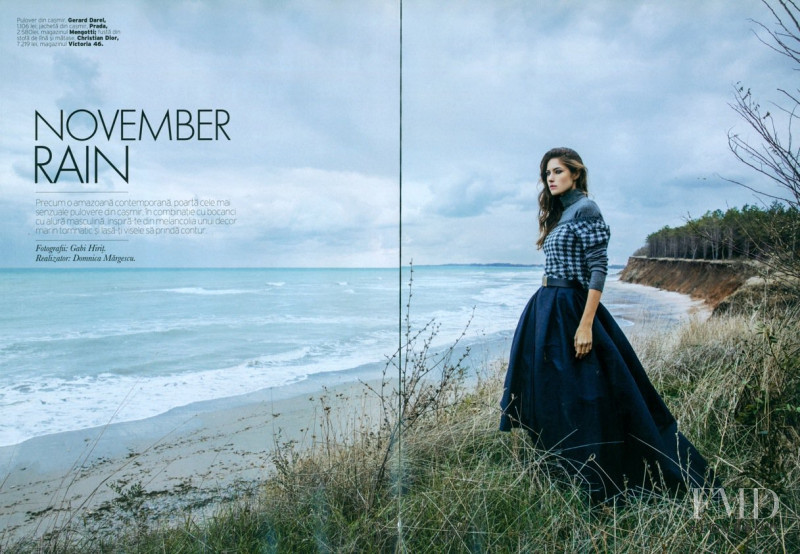 Nadejda Savcova featured in November Rain, November 2013