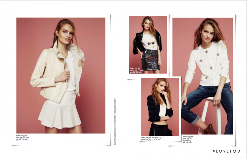 Anna Mila Guyenz featured in Tatli Hayat, April 2015