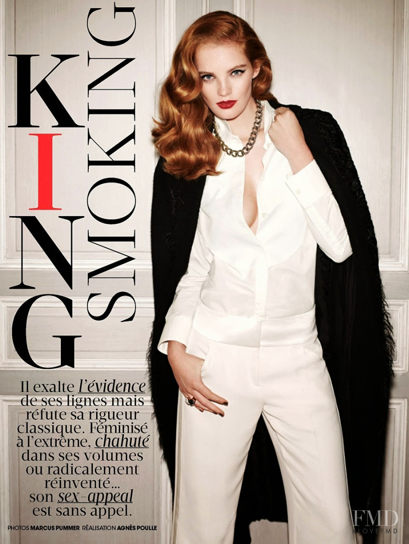 Alexina Graham featured in King Smoking, November 2014