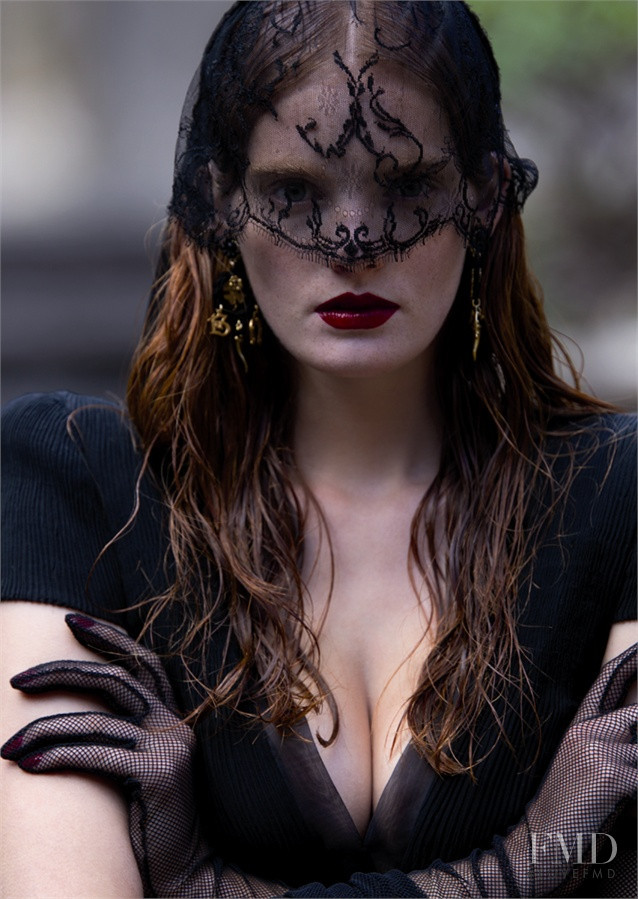 Alexina Graham featured in Soft Black, February 2013