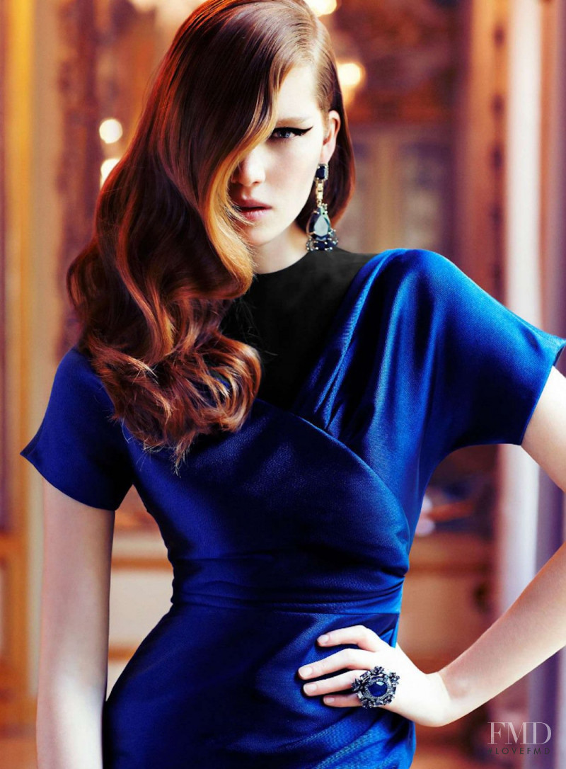 Alexina Graham featured in The Age of Opulence, December 2012
