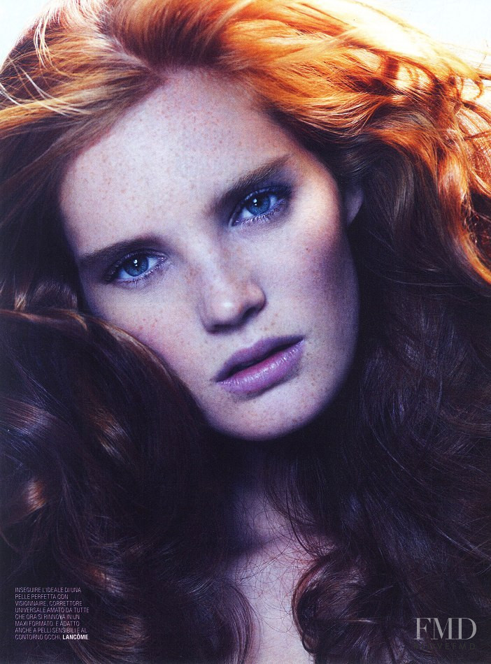 Alexina Graham featured in Fil Rouge, December 2012