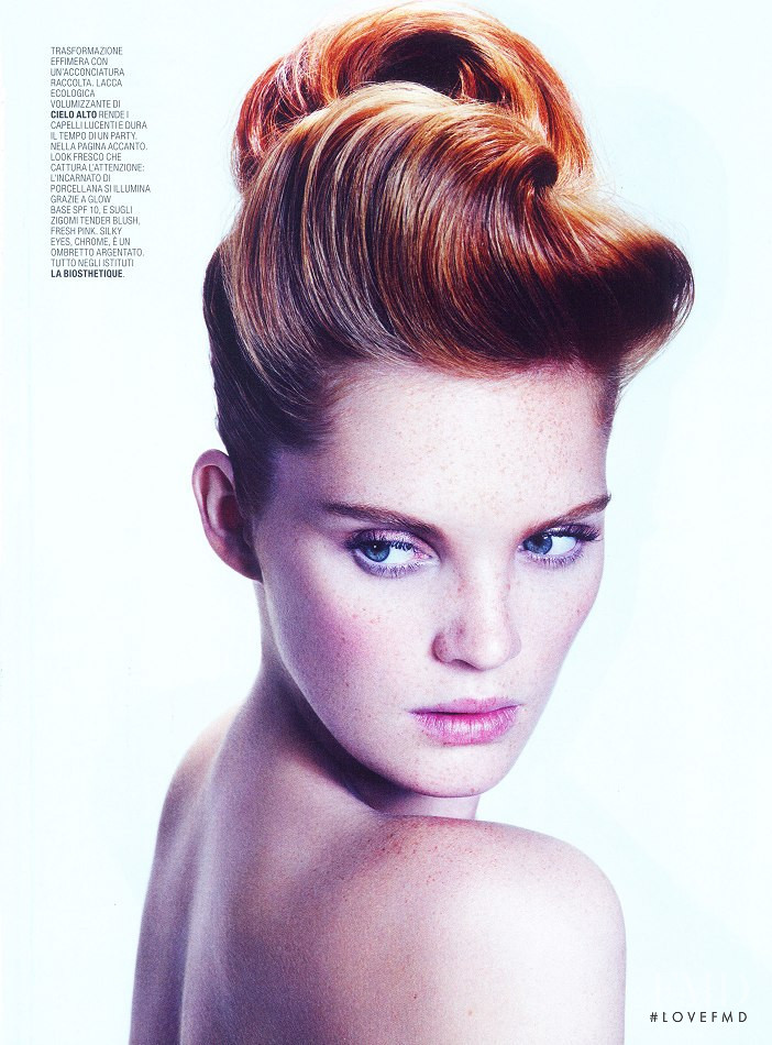 Alexina Graham featured in Fil Rouge, December 2012